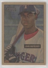 2005 Bowman Heritage Mahogany John Mayberry Jr #332 8y6