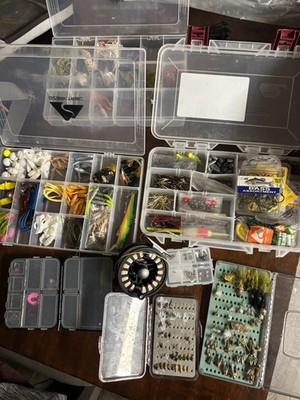 fresh water fishing lures used lot
