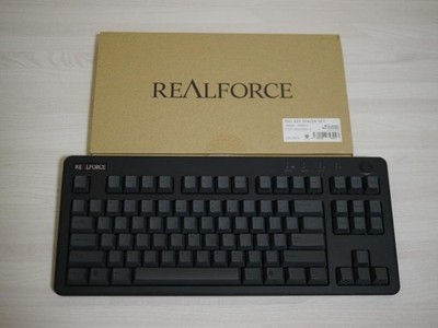 Topre Realforce R3HD13 30g English Layout Keyboard with Key Spacer Set