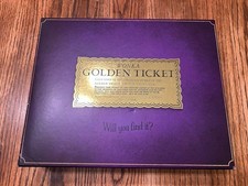 Willy Wonka Golden Ticket Game NEW SEALED - Chocolate Factory Board Game