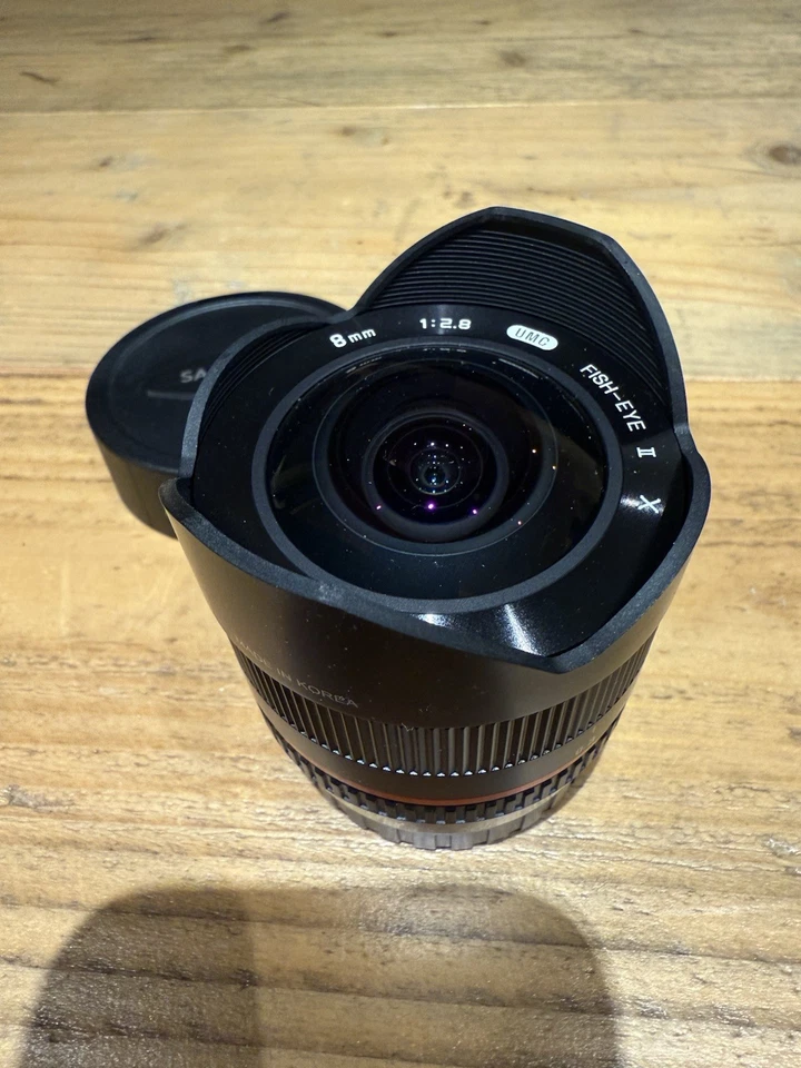 Samyang F2.8/8mm UMC Fish eye II For Fuji - Imagen 2 de 4