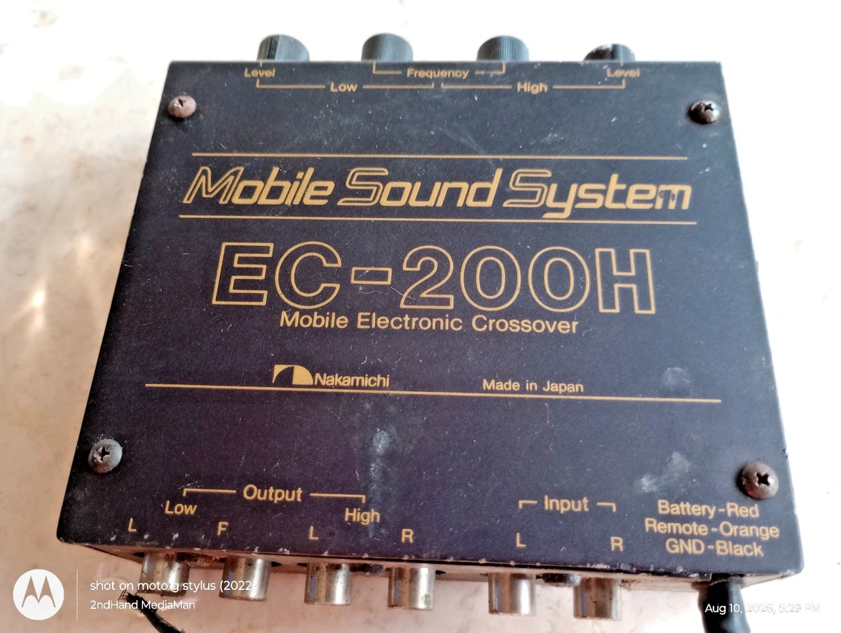 Nakamichi Car Audio Crossovers for sale | eBay