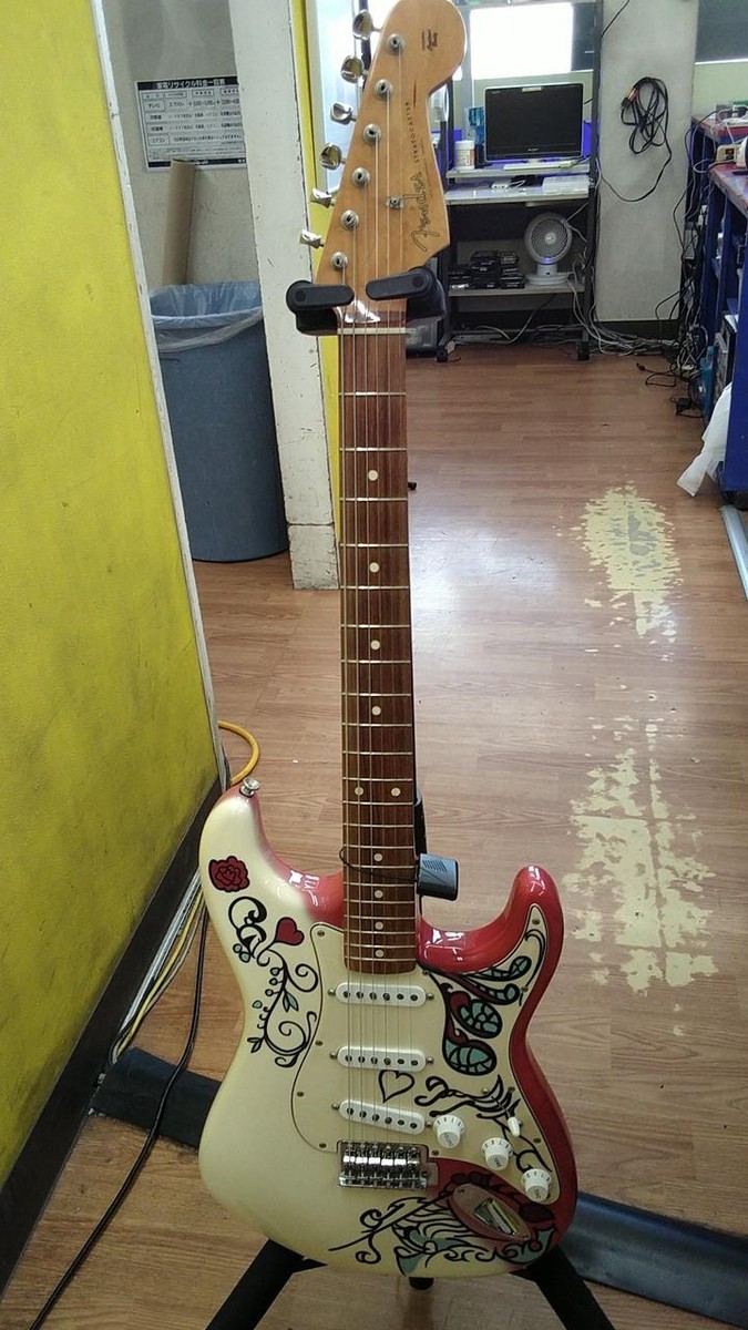 Fender Mexico Hendrix Monterey Strat Electric Guitar | eBay