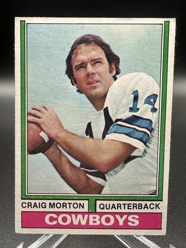 1974 Topps - Craig Morton #161