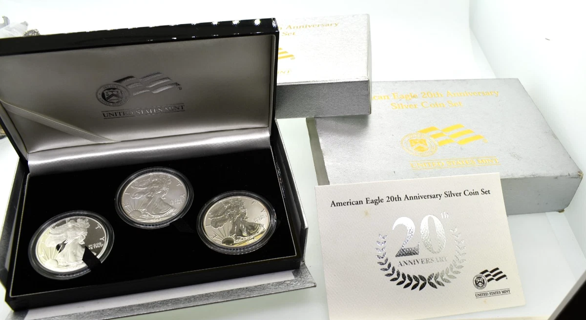 2006 Silver Eagle 3 Coin Set for sale | eBay