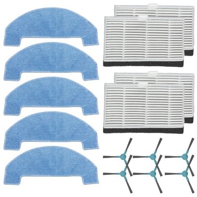 Für Honor Choice Robot Cleaner M1 Wischpads Filter und Seitenbürsten Set