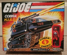 G.I. JOE - Retro Cobra H.I.S.S. Tank Exclusive Vehicle with 3.75  Driver NIB