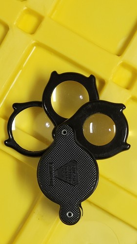 Bausch & Lomb Optical Co. USA 5x To 20x Coin/Stamp/ Magnifier Inspection Loupe