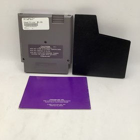 Legendary Wings Nintendo NES w/ Instruction Manual and Dust Sleeve Tested!