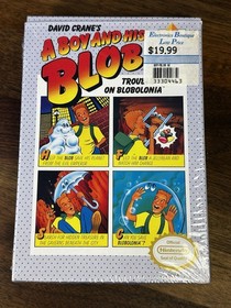 Un ragazzo e il suo blob trouble su Blobolonia NES Nintendo autentico completo CIB