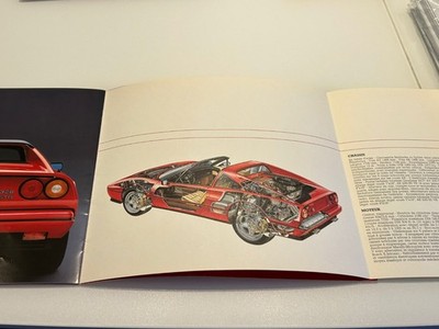 Ferrari 328 GTB / GTS Prospekt, Katalog, Pressemappe, Brochure, Verkaufsprospekt