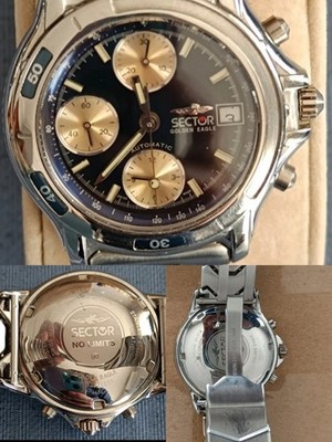 Sector Golden Eagle Automatik 7750 Schweizer 90er wunderschön 