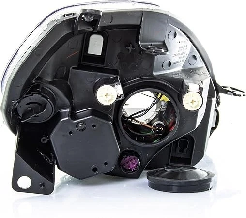 Scheinwerfer Set FIAT Grande Punto Typ 199 11 2008-2009 klarglas anthrazit H4 - Bild 4 von 4