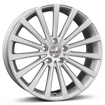 Borbet Felgen BLX 8.5x20 ET45 5x1143 SIL für Nissan Ariya Juke Murano Qashqai