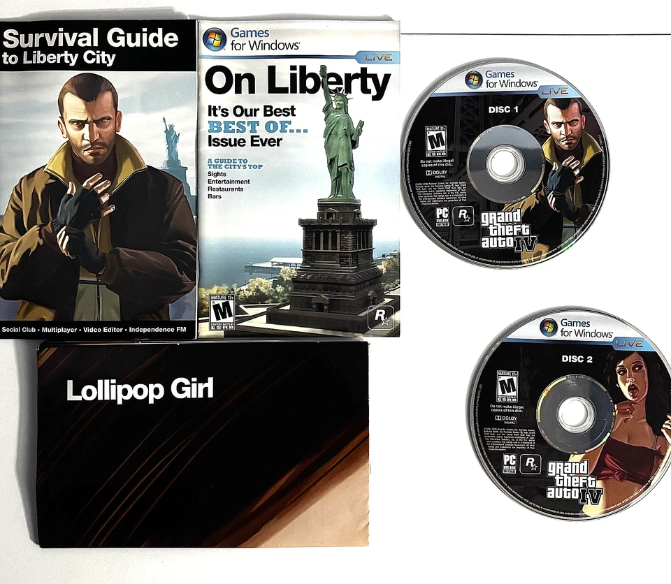 Grand Theft Auto IV (Windows PC, 2008) CIB | EXCELLENT CONDITION | POSTER INCL. - Image 4 of 4