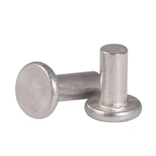 Aluminum Flat Head Solid Rivets Solid Rivet Fasteners M3 M4 M5 M6