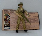 GI Joe Recondo 100% Complete File Card 1984 Hasbro ARAH Vintage