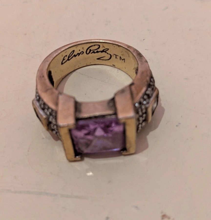Elvis Presley Caught In A Trap Ring Size Unknown With No Box