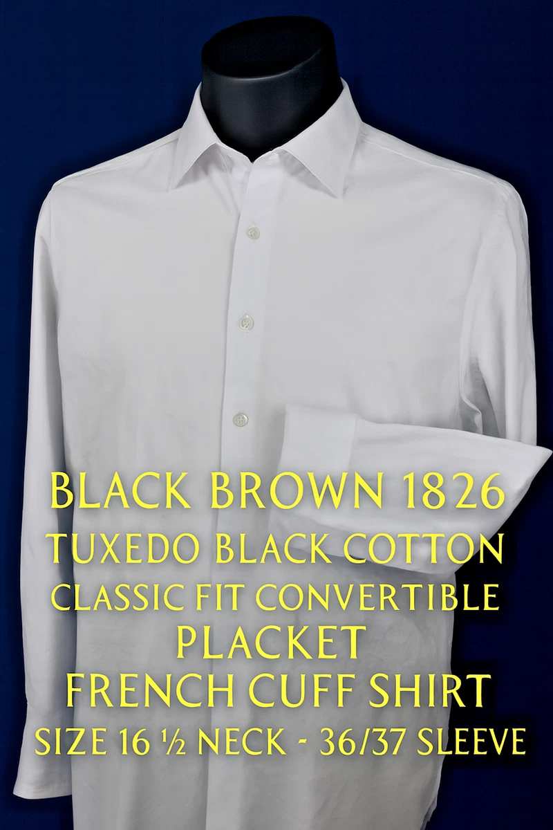 Black Brown 1826 Men's Solid Dress Shirts for sale | eBay Black Brown 1826 Men's Solid Dress Shirts for sale | eBay