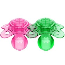 LittleForBig Bigshield Generation-3 Big Sized Pacifier Candy Pink  Green