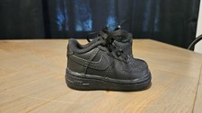 Nike Air Force 1 LE Triple Black Toddler 2C Shoes DH2926-001