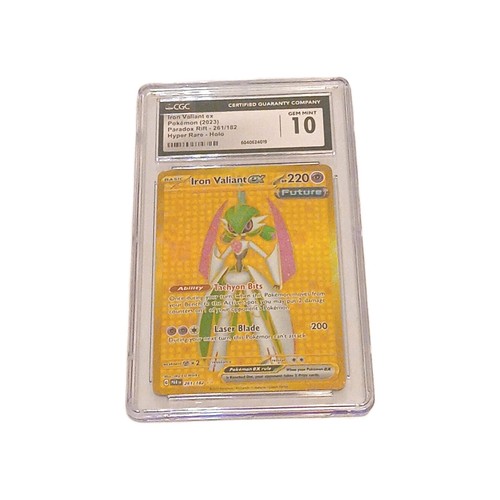 Iron Valiant ex graded CGC 10 for sale on eBay