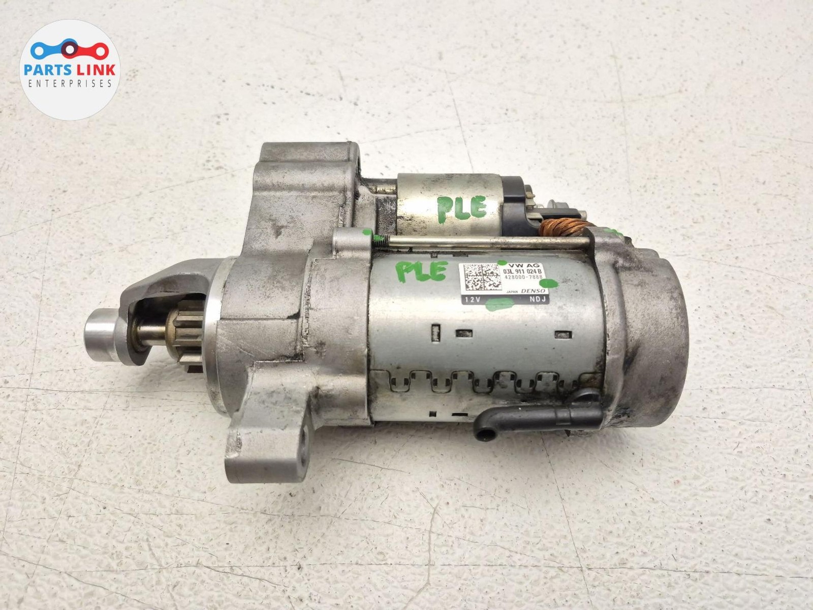 2016-20 BENTLEY BENTAYGA STARTER ENGINE IGNITION MOTOR SOLENOID 6.0L W12 636 69K