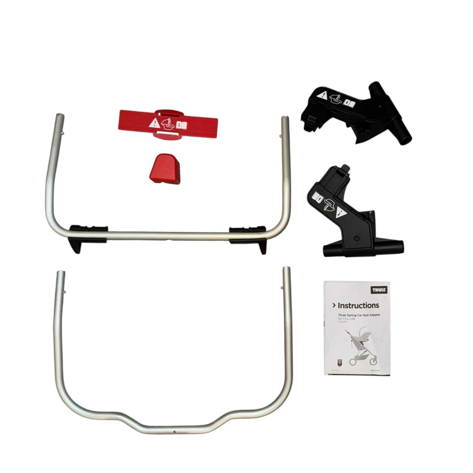 READ Thule 11300411 Spring Stroller Car Seat Adapter for Chicco Complete