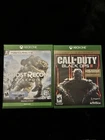 Xbox One Bundle- COD Black Ops 3, Ghost Recon Breakpoint