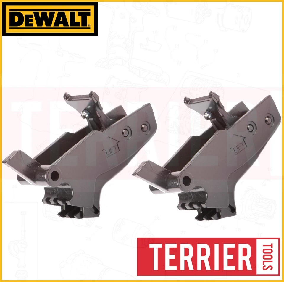 2 DeWALT Plastic Lock Lever Release DE7023 DE7025 DE7033 DE7231 DWX723 Leg Stand