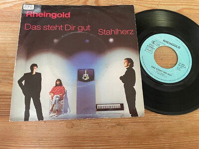 7'' NDW Rheingold - Das steht Dir gut / Stahlherz (2 Song) EMI WELT-REKORD StoC
