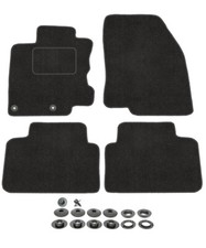 Velours Fußmatten für NISSAN QASHQAI 2 ab 2013  J11 Automatten Stoff