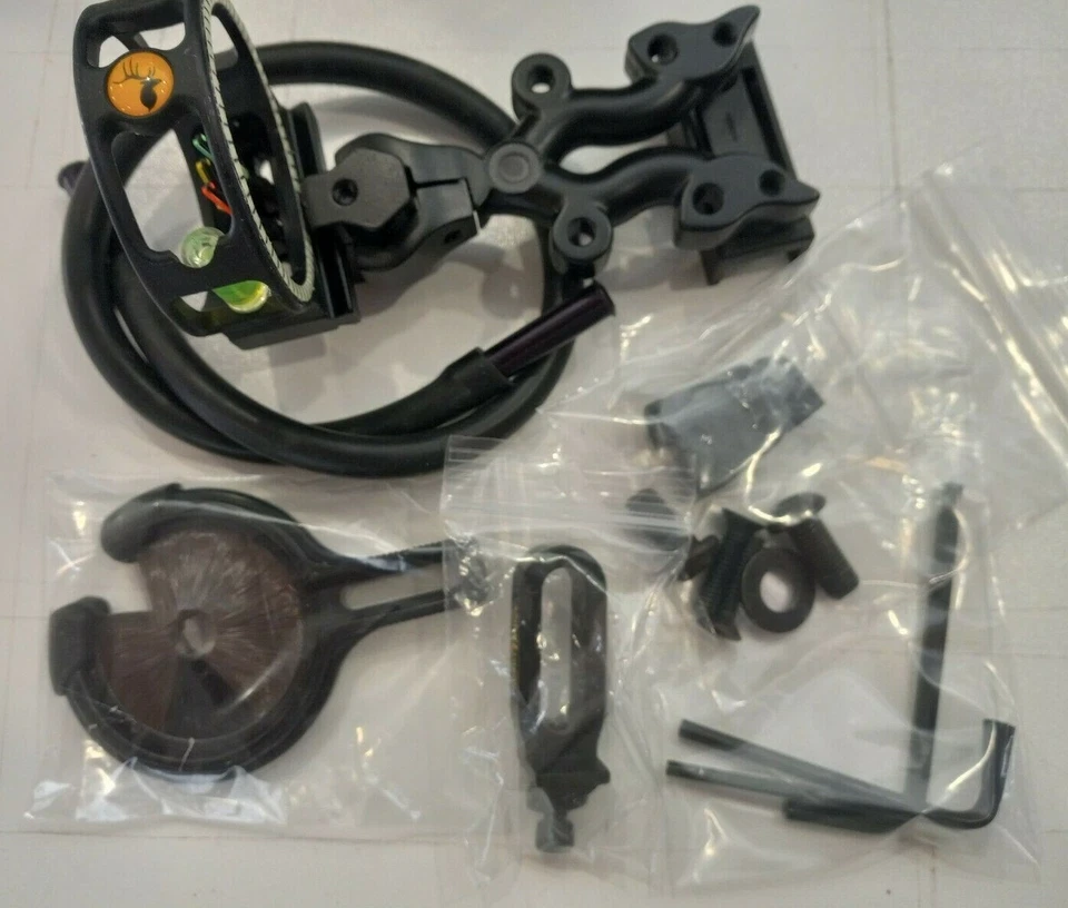 Trophy Ridge Punisher Bow Sight with Accessories 3 Pin with Hardware & Extras - Image 2 of 4