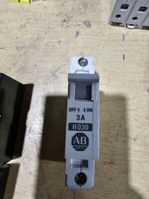 Allen Bradley 1492-CB1 H030 1 Pole 3 Amp Circuit Breaker 1492-CB1-H030 B 40