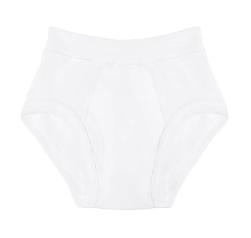 Boys Briefs 3 Per Pack White 100% Cotton