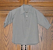 AMISH OR MENNONITE BOYS BEIGE SHIRT SIZE 30 CHEST 28 WAIST