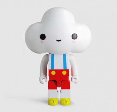 その他 MEDICOM TOY - KUBRICK 400% FriendsWithYou Little Cloud Medicom 400% Kubrick ~ Little Cloud Friends With You 2g Nanzuka