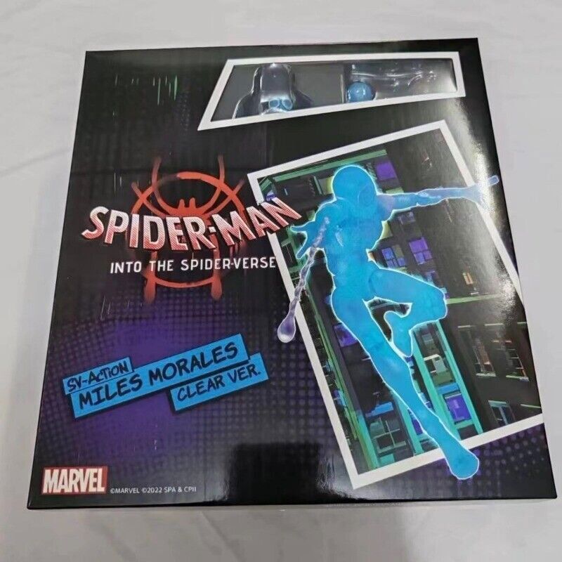 Marvel Spider-Man: Into the Spider-Verse Invisible Morales Action Model Toy 