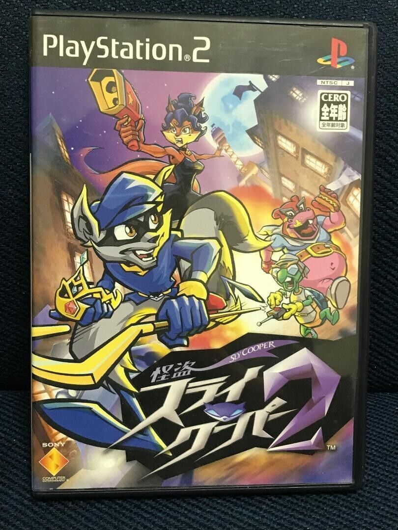 USED PS2 PlayStation2 Sly Cooper (language/Japanese)