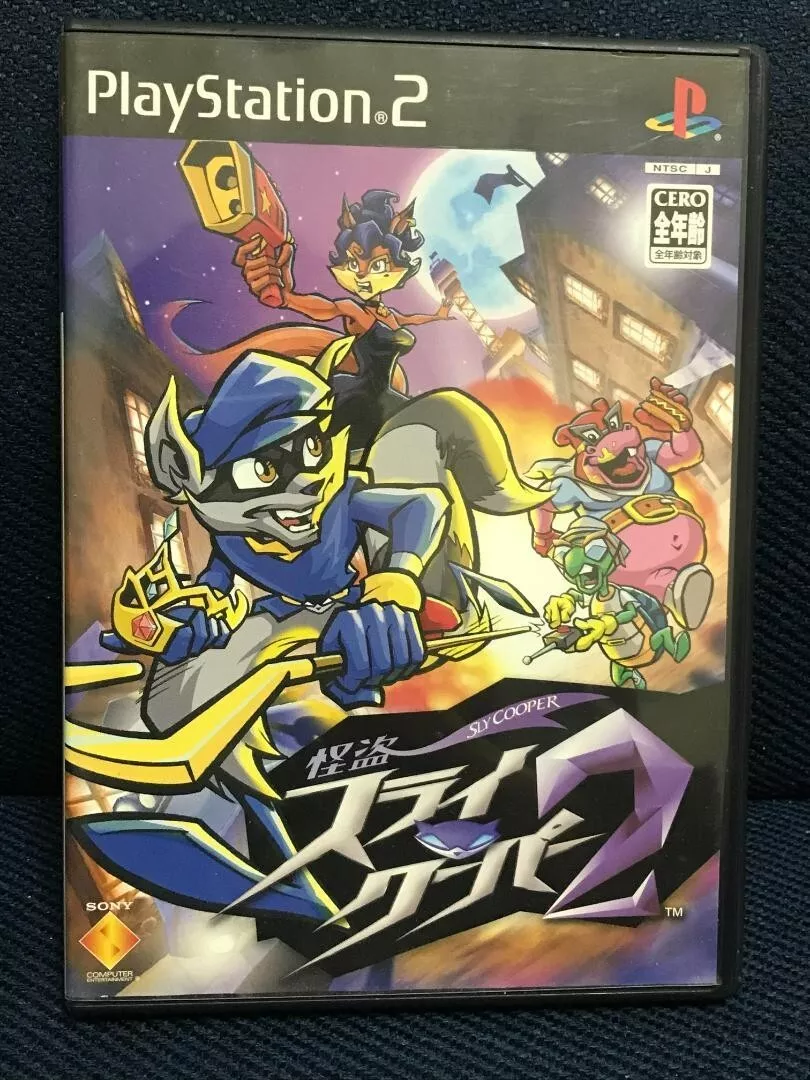 Sly Cooper - PS2 Original Japonês