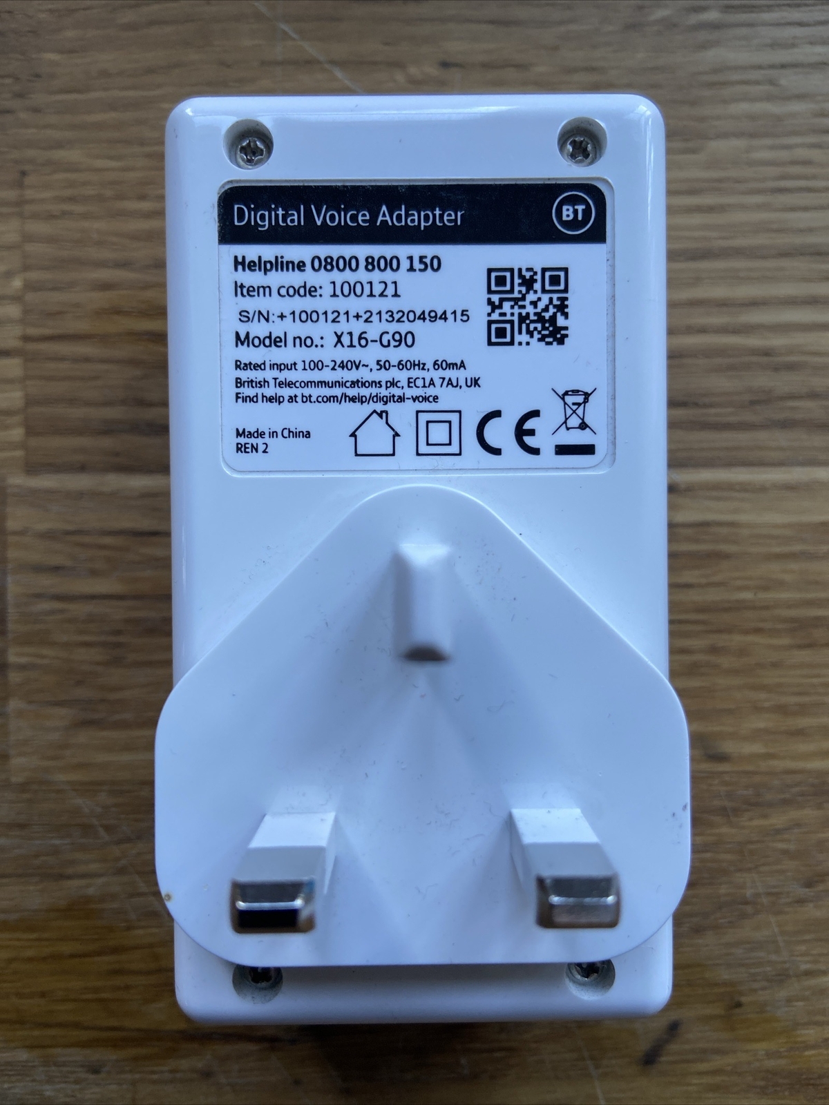 BT DIGITAL VOICE ADAPTER eBay