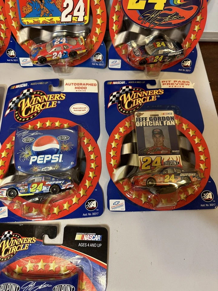 8 Car Lot NEW Jeff Gordon Winners Circle 1/64 Diecast Elmo Bugs Bunny DuPont - Image 4 of 4