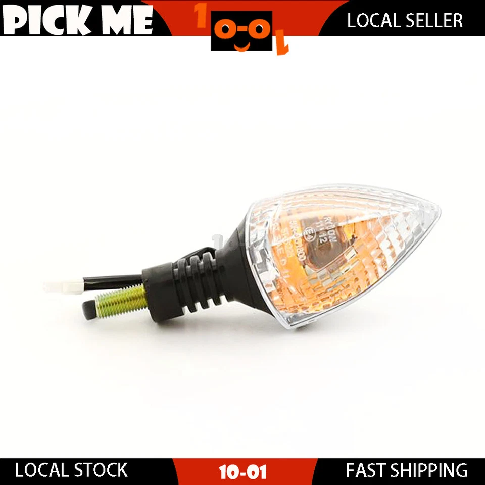 Indicador delantero derecho o trasero izquierdo lente transparente para Husqvarna FE 350S 2020-2024 Foto 2 de 4