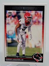 2024 PANINI SCORE KAMARI LASSITER BASE ROOKIE FOOTBALL CARD TEXANS GEORGIA NFL