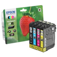 Original Epson 29XL T2996XL Multipack Schwarz Cyan Magenta Gelb C13T29964012