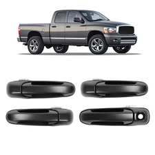Exterior Door Handle Set For DODGE RAM 1500 2002-2011 Front and Rear 4PCs