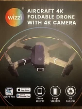 Drone Wizzi Aircraft 4K Foldable Drone With 4K Camera