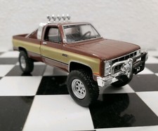 164 Greenlight 1982 Gmc K-2500 Fallguy Delete 4x4 Truck Square Body Ertlchevy