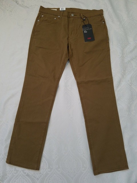 levi's 511 slim fit welt chinos