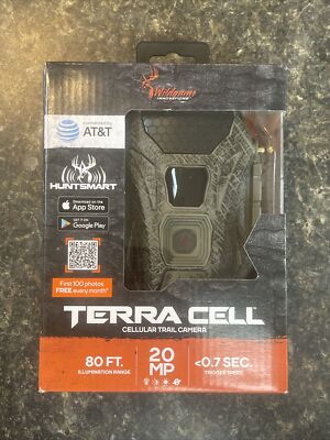 Wildgame WGI-TERAWAT Terra Cell 20Mp At&T Game Camera New Sealed Fast  Shipping 888151039267|